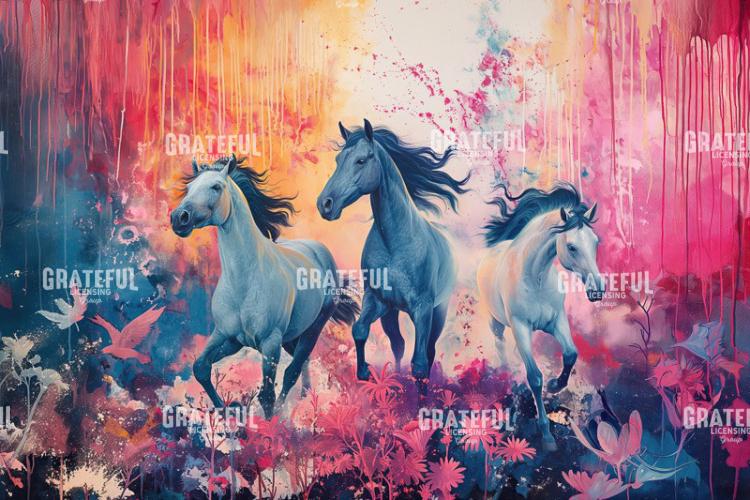 Wild Horses Pink