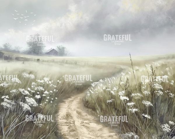 White Barn on a White Flower Road (2) Alternate Colors 2 HD.jpg