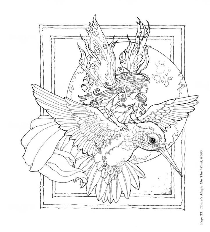 Magic On The Wind Sketch