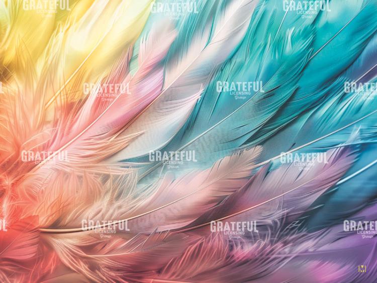 Pastel Feathers