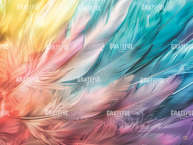 Pastel Feathers
