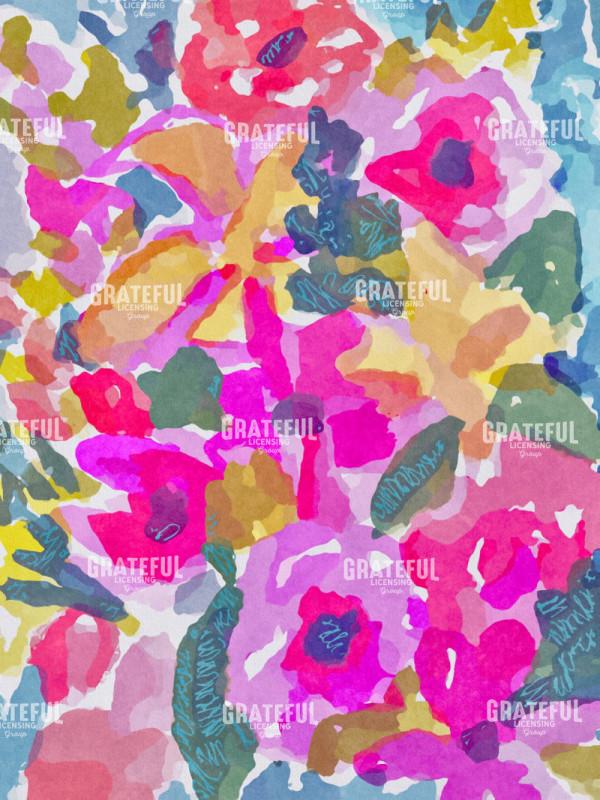 Fuchsia Florals