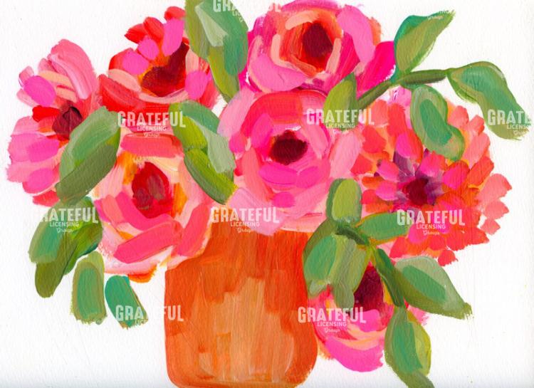 Big Brush Strokes Bouquet