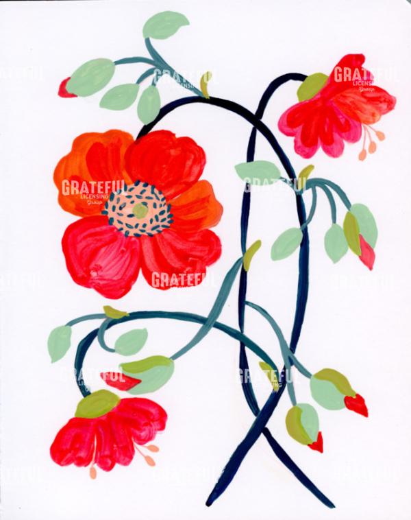 Modern Vintage Floral