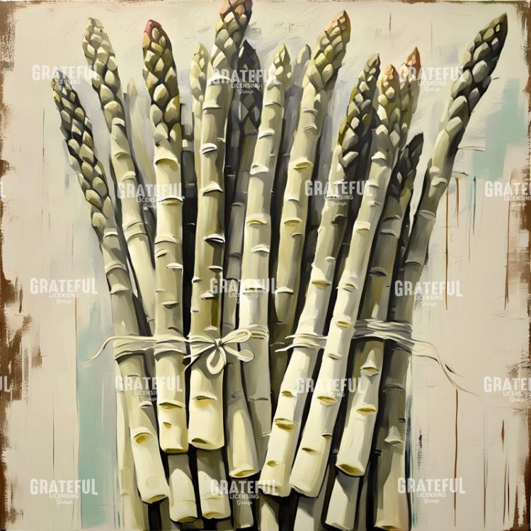 Rustic White Asparagus