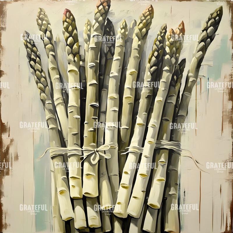 Rustic White Asparagus
