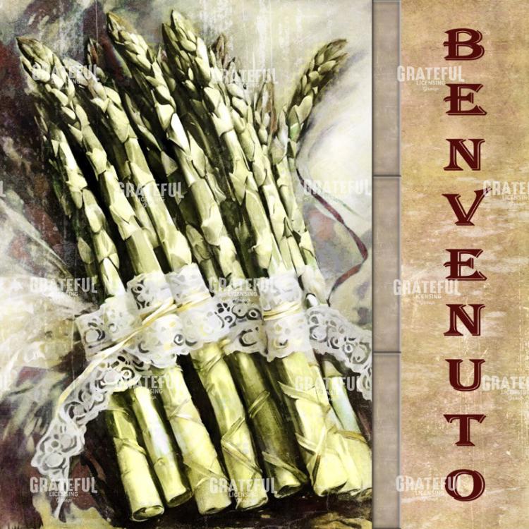 Rustic White Asparagus Benvenuto