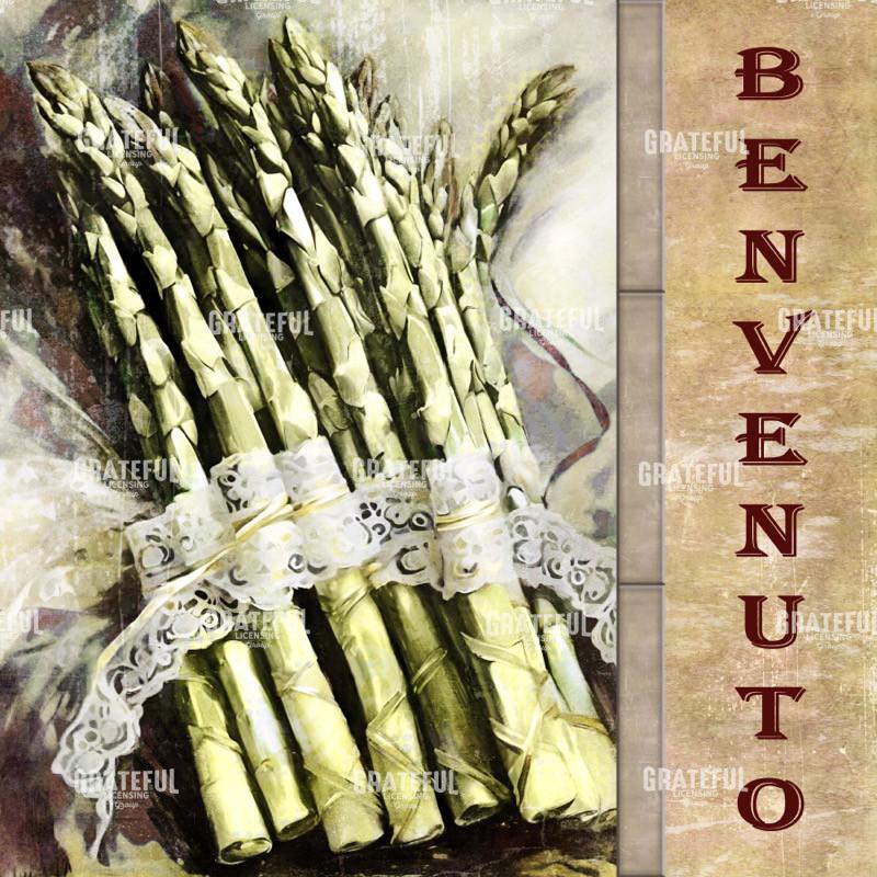 Rustic White Asparagus Benvenuto