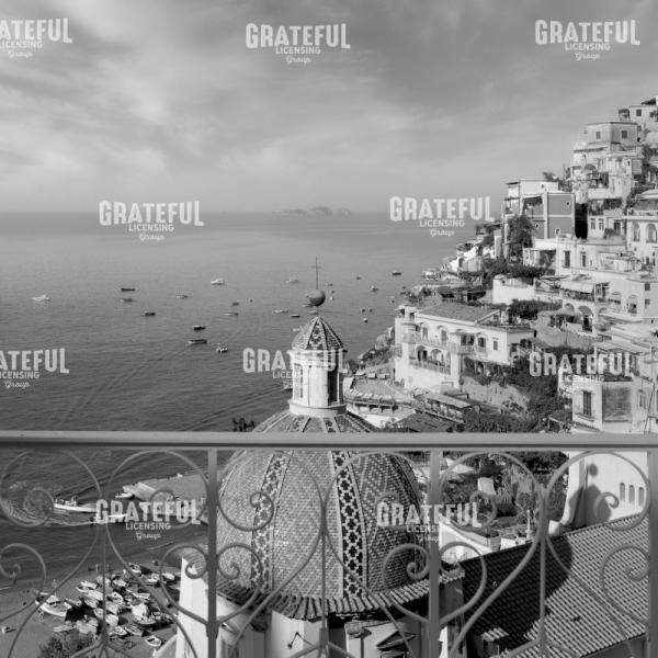 Vista sul porto di Positano #1