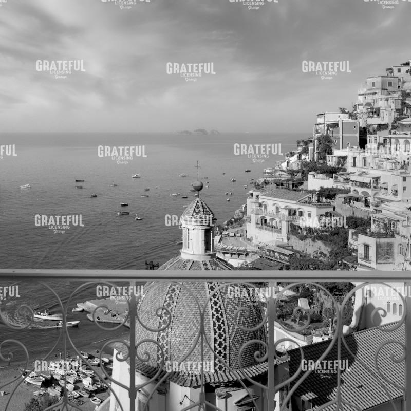 Vista sul porto di Positano #1