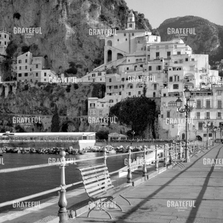 Panchina del Molo di Amalfi