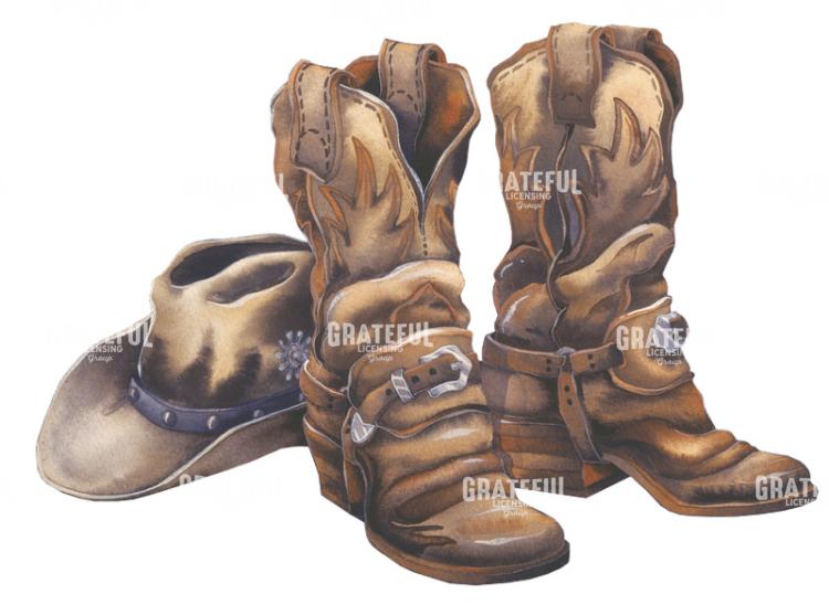 Boots and Hat