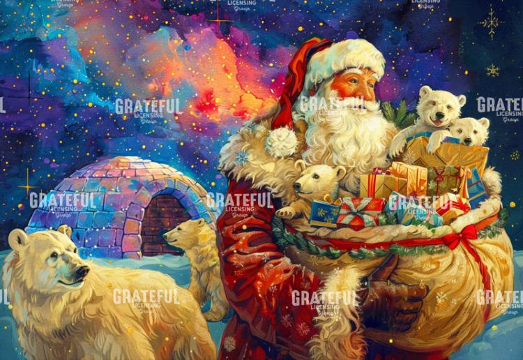 Santa Northern Lights Santa