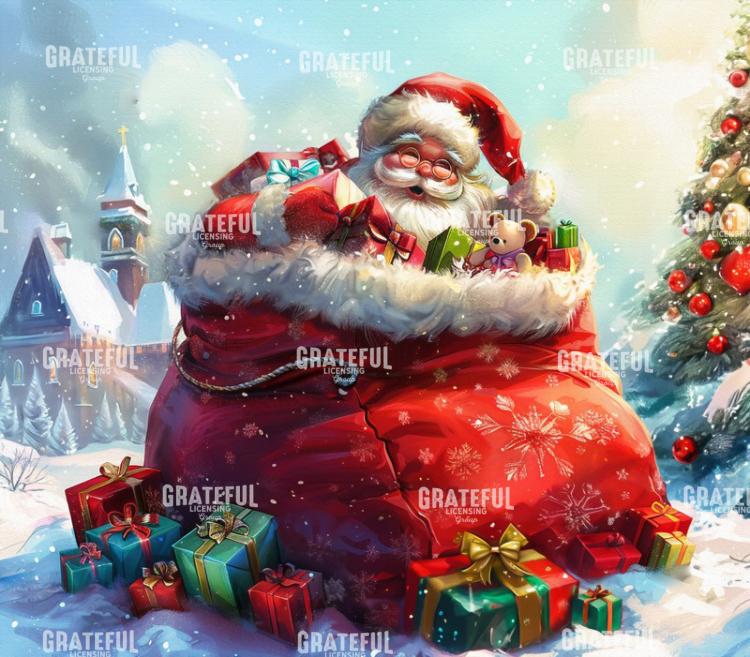 Santa with Toys