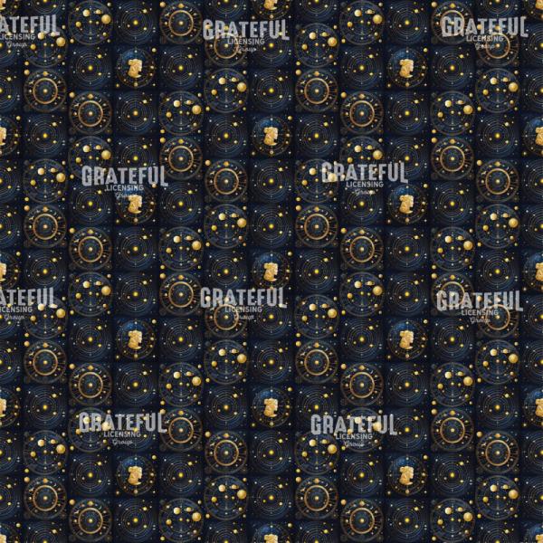 Celestial Blue and Gold