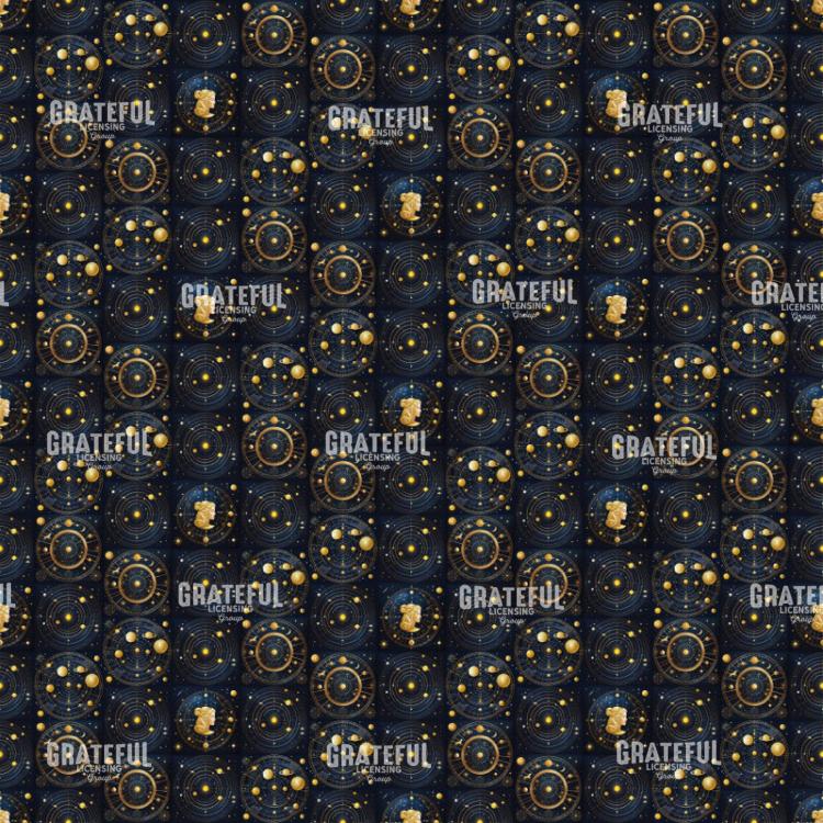 Celestial Blue and Gold