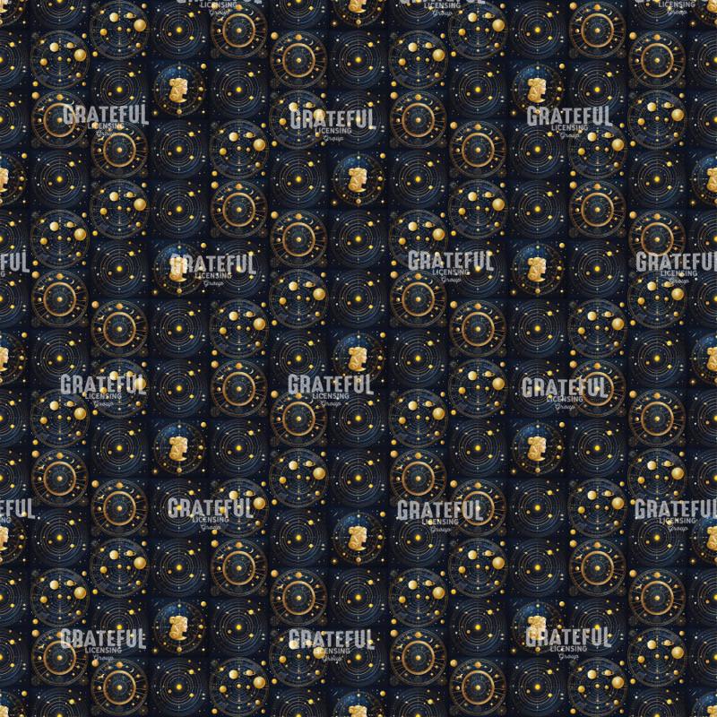 Celestial Blue and Gold