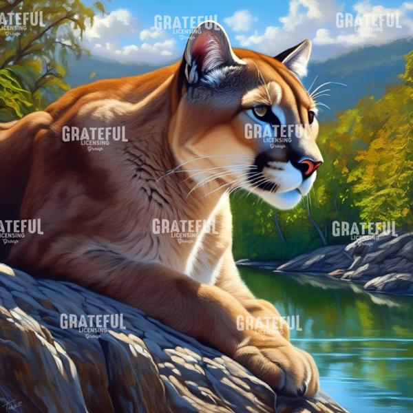 Watchful Cougar