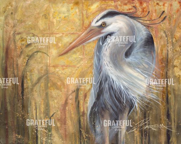 Golden Heron
