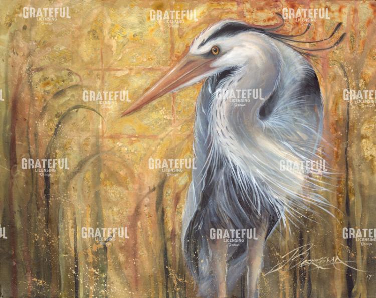 Golden Heron