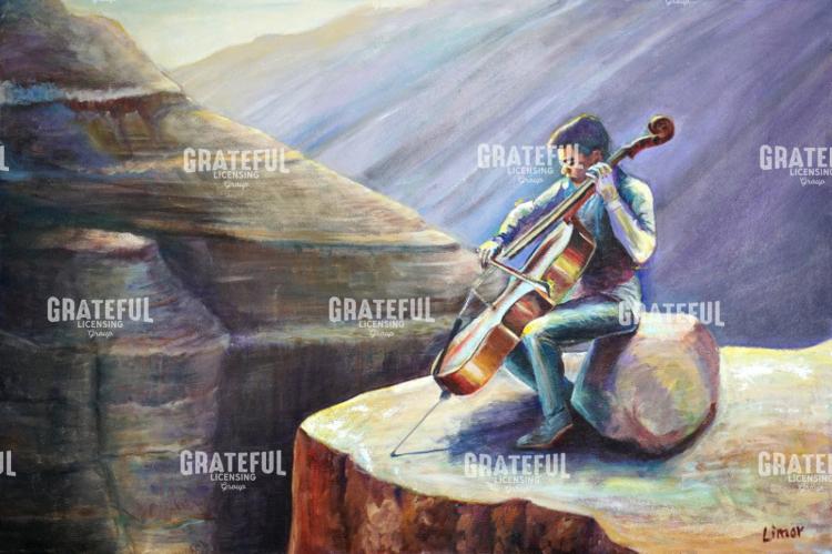 Desert Cellist