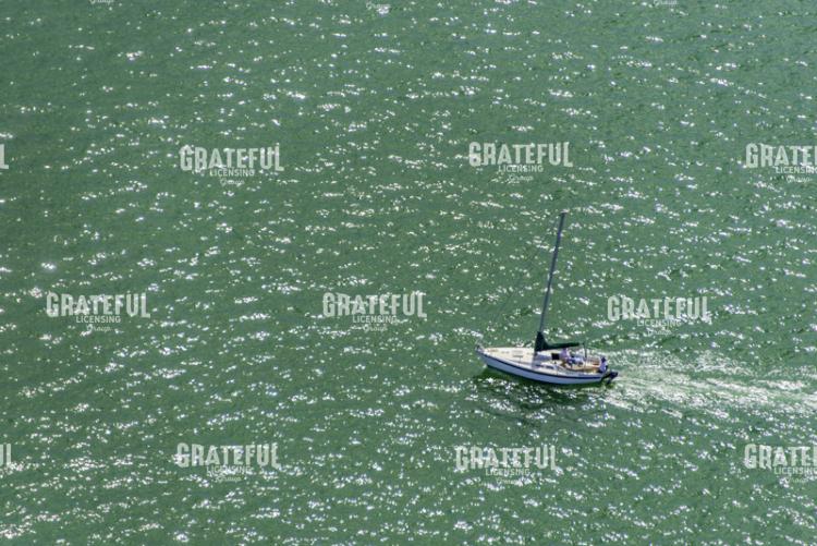 Aerial Sailboat