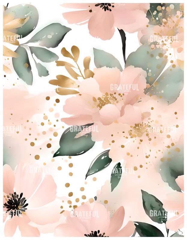 Watercolor Cherry Blossoms