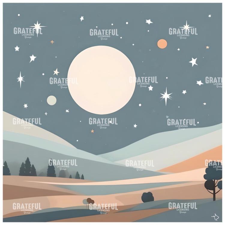 Full Moon Landscape