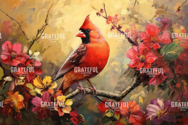 Autumn Cardinal