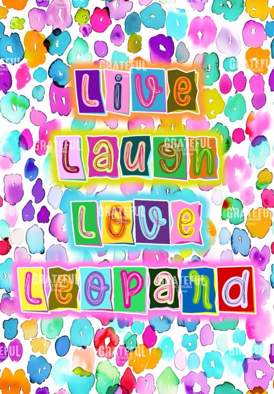 Live Laugh Leopard
