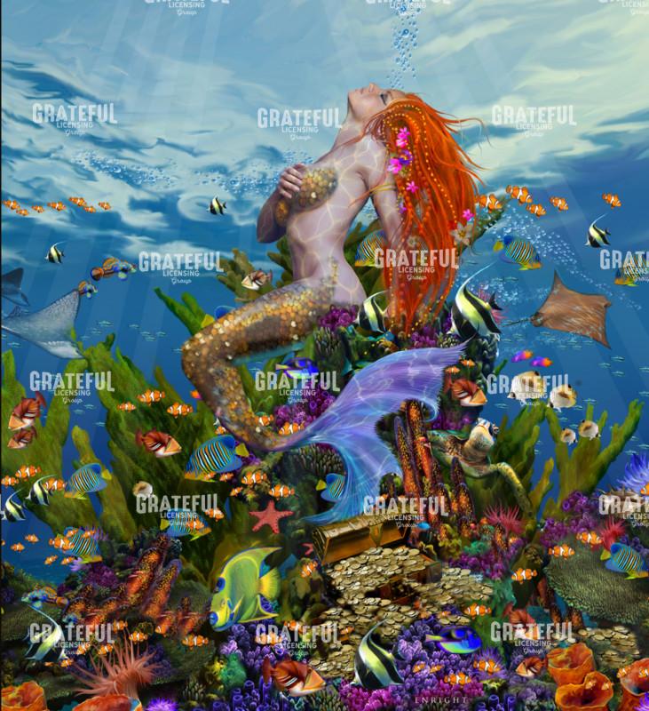 Mermaid Treasure Square