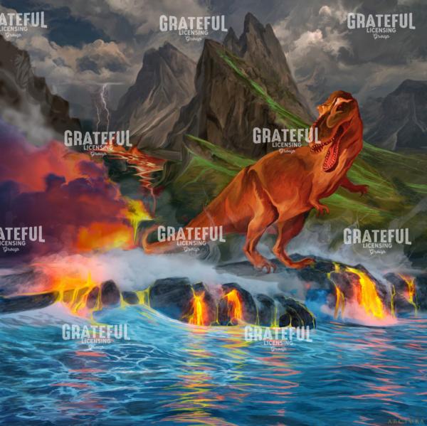 Prehistoric Dino Volcano