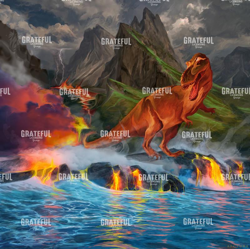 Prehistoric Dino Volcano