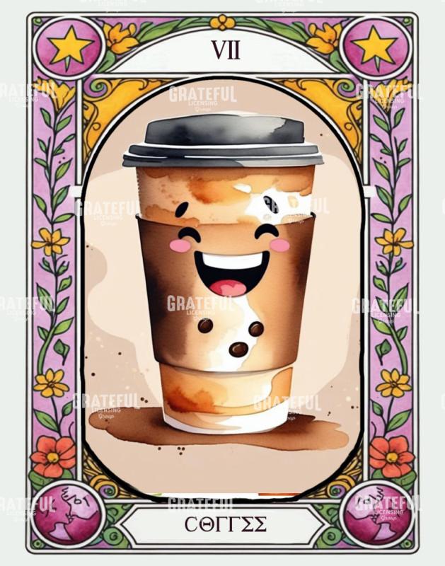 Coffee - Comfort Food Tarot Card