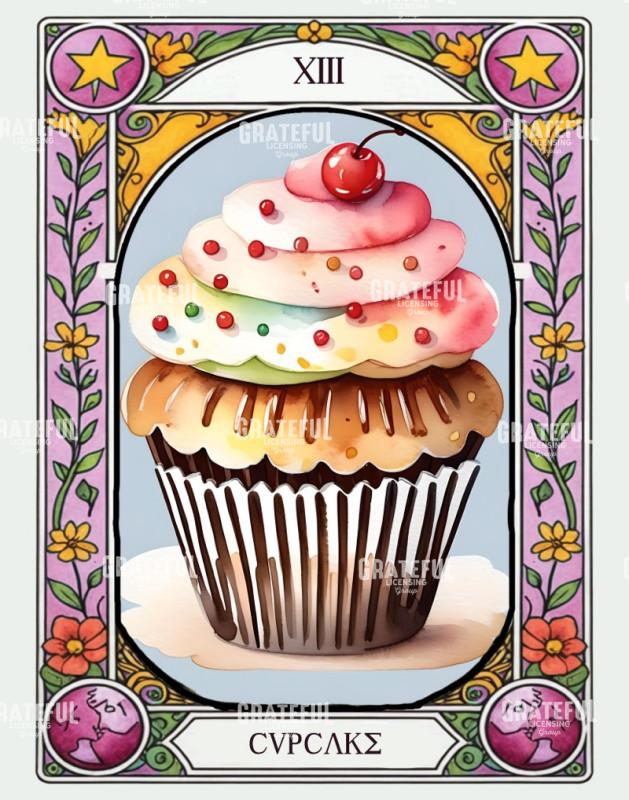 Cupcake - Comfort Food Tarot Card