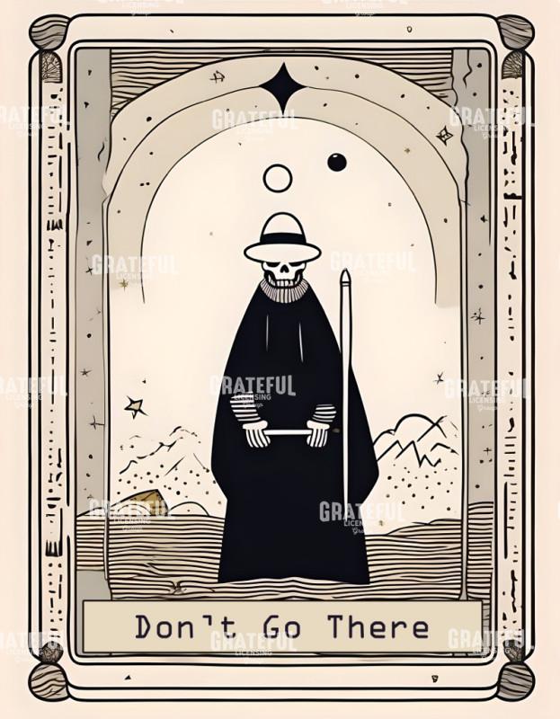 Nonsense Surreal Tarot- Don't Go There