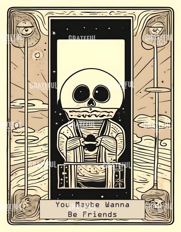 Nonsense Surreal Tarot- You Maybe Wanna Be Friends