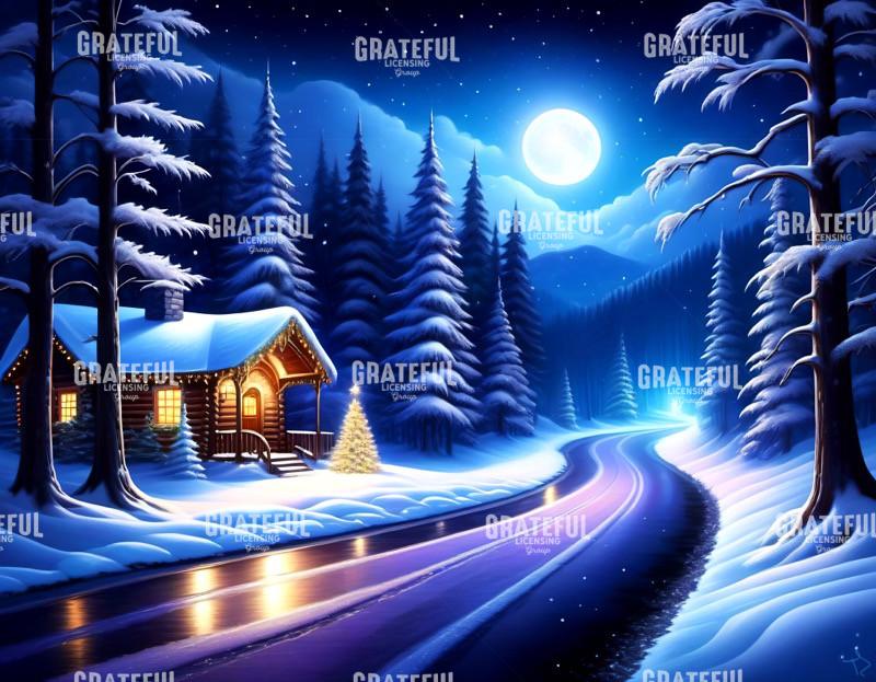 Christmas Cabin on the Road