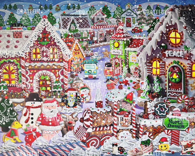 Christmas Sugary Houses