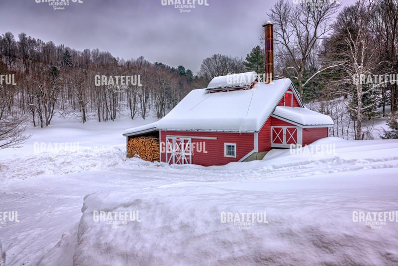 Winter at the Maple Sugar Shack