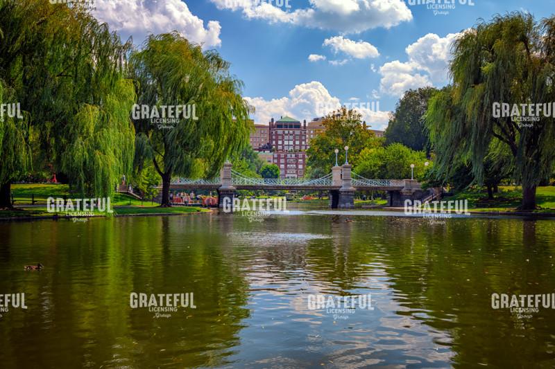 Boston Public Garden Bridge