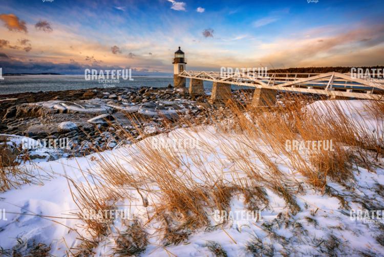 January Morning at Marshall Point