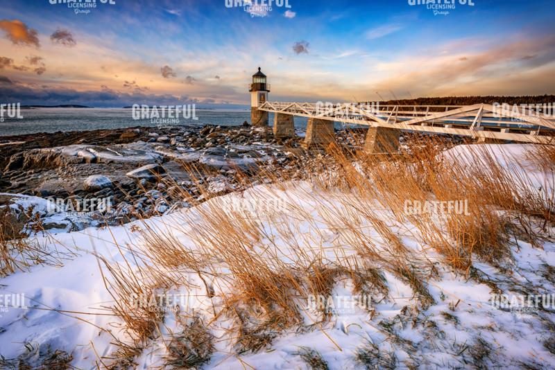 January Morning at Marshall Point