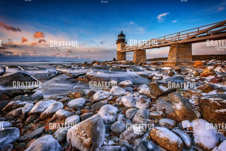 Icy Morning at Marshall Point