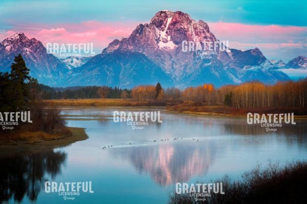 Autumn Morning at Oxbow Bend