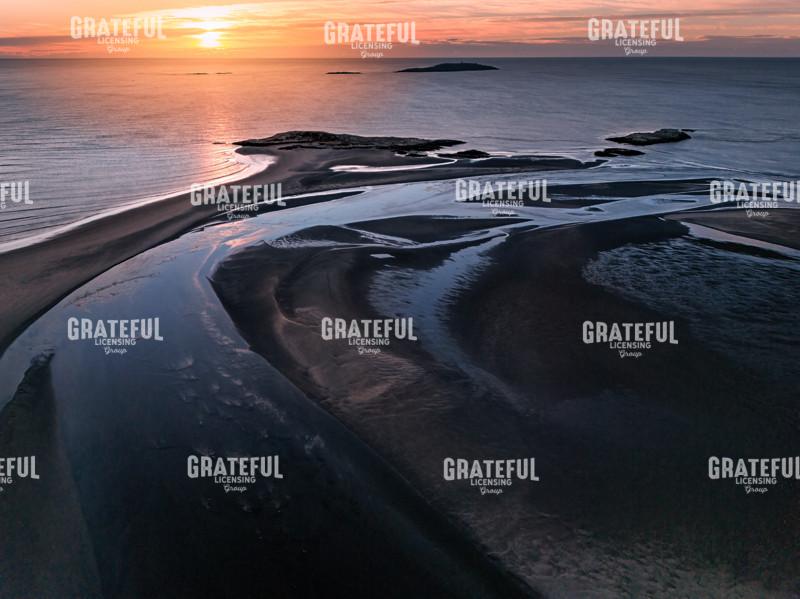 Sunrise Over Fox Island