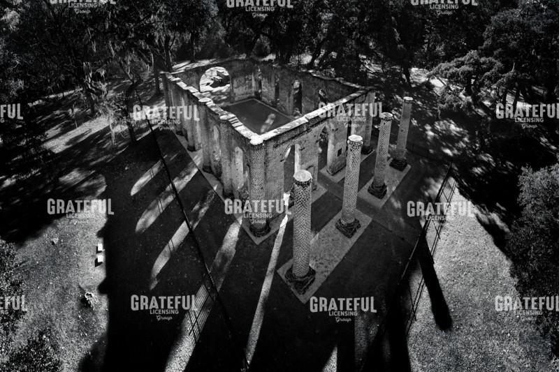 The Old Sheldon Church Ruins