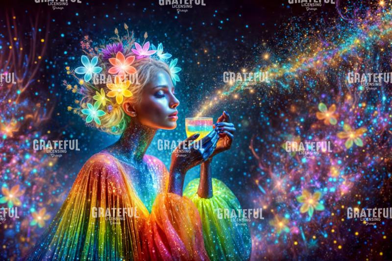 Cosmic Cup of Rainbow Spirit