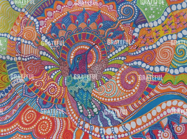 Zentangle Hummingbird