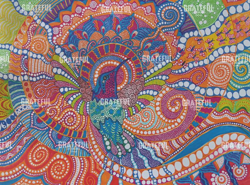 Zentangle Hummingbird